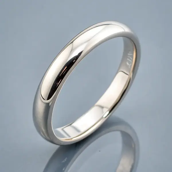 Modern Platinum Ring