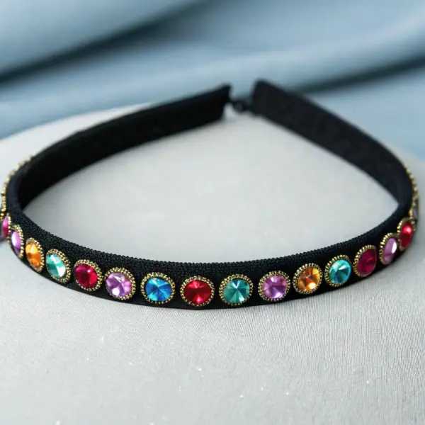 Choker with Gemstone Accents