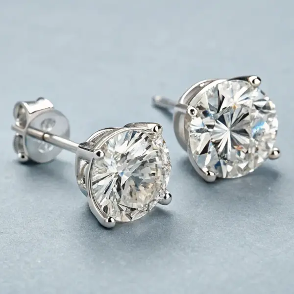 Diamond Stud Earrings