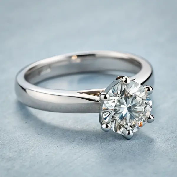 Solitaire Diamond Engagement Ring